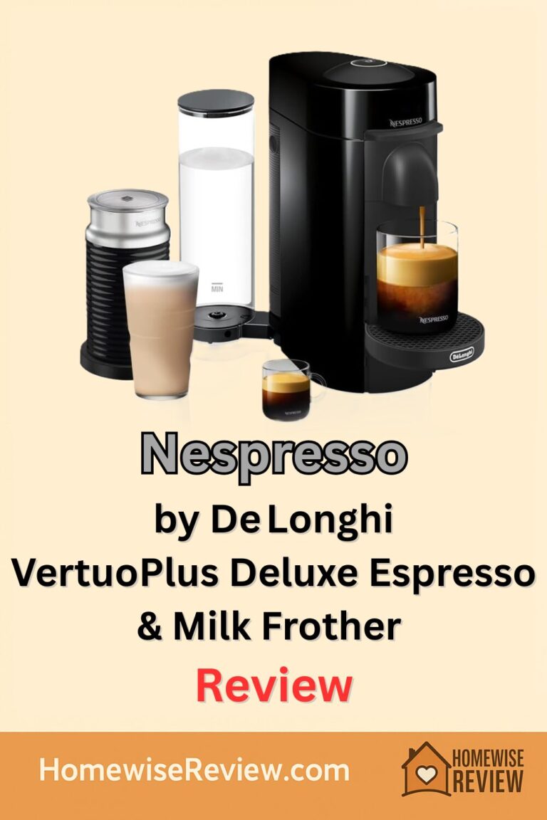 Nespresso by De Longhi VertuoPlus Deluxe Espresso & Milk Frother Review