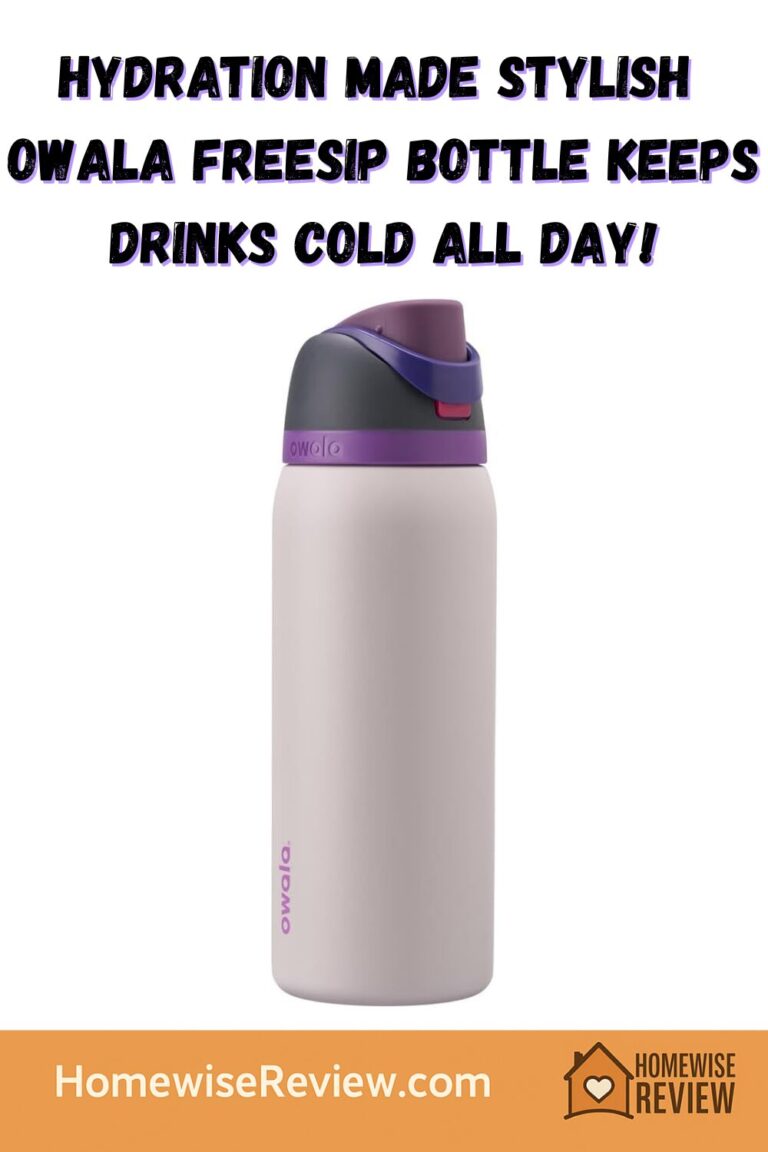 Owala FreeSip Insulated Stainless Steel Water Bottle Review