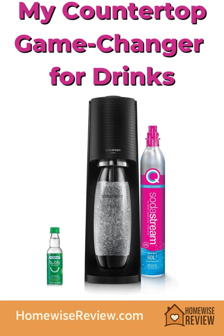SodaStream Terra Soda Streaming Machine Starter Kit Review