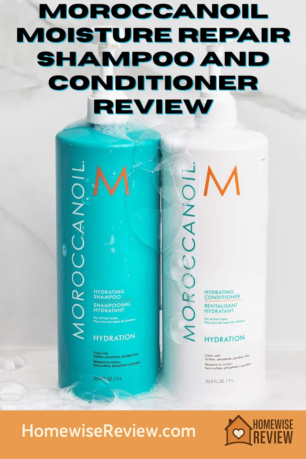 Moroccanoil Moisture Repair Shampoo and Conditioner Review
