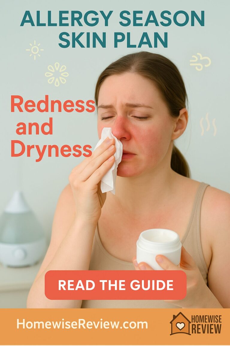 Allergy Season Skin Plan