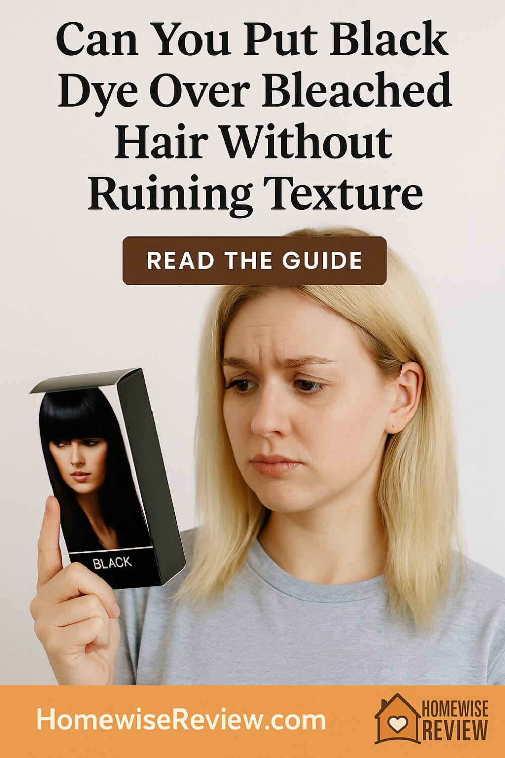 Can You Put Black Dye Over Bleached Hair Without Ruining Texture