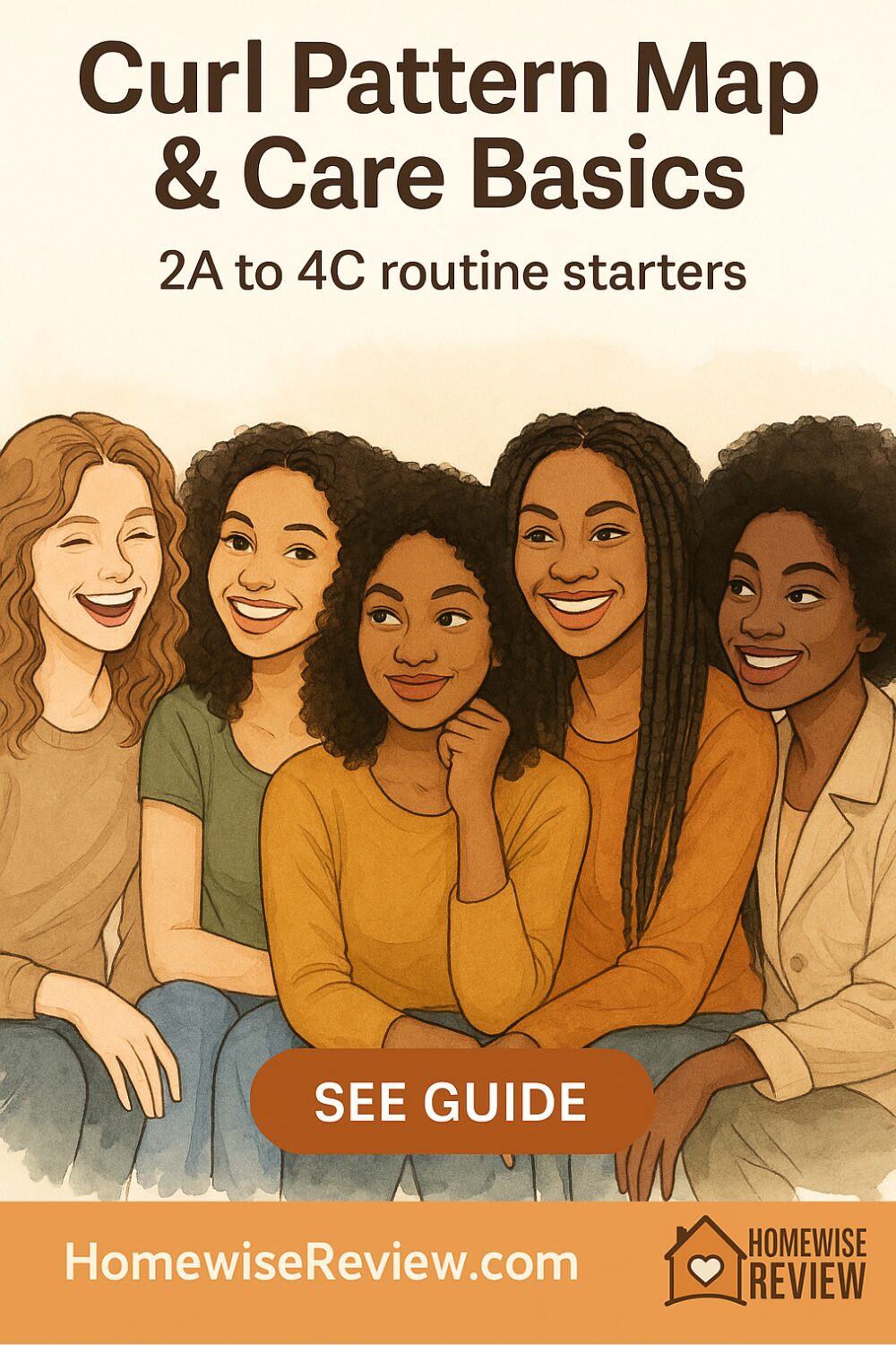 Curl Pattern Map and Care Basics