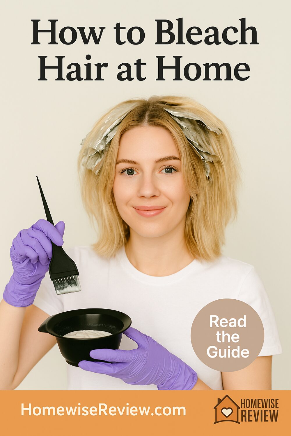 How To Bleach Hair at Home