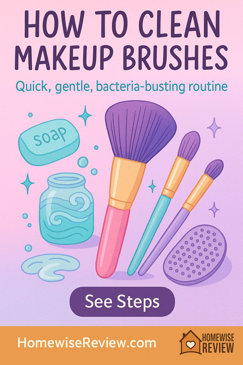 How to Clean Makeup Brushes