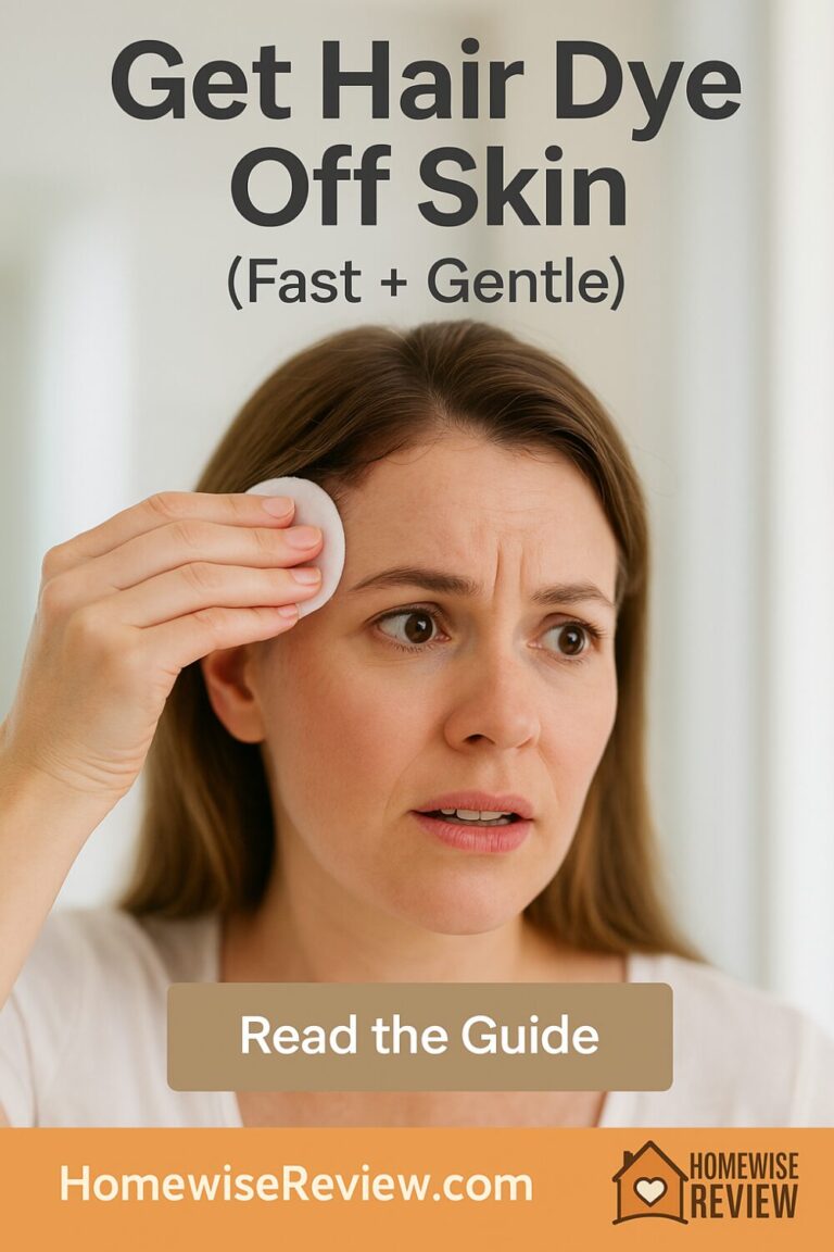 How to Get Hair Dye Off Skin