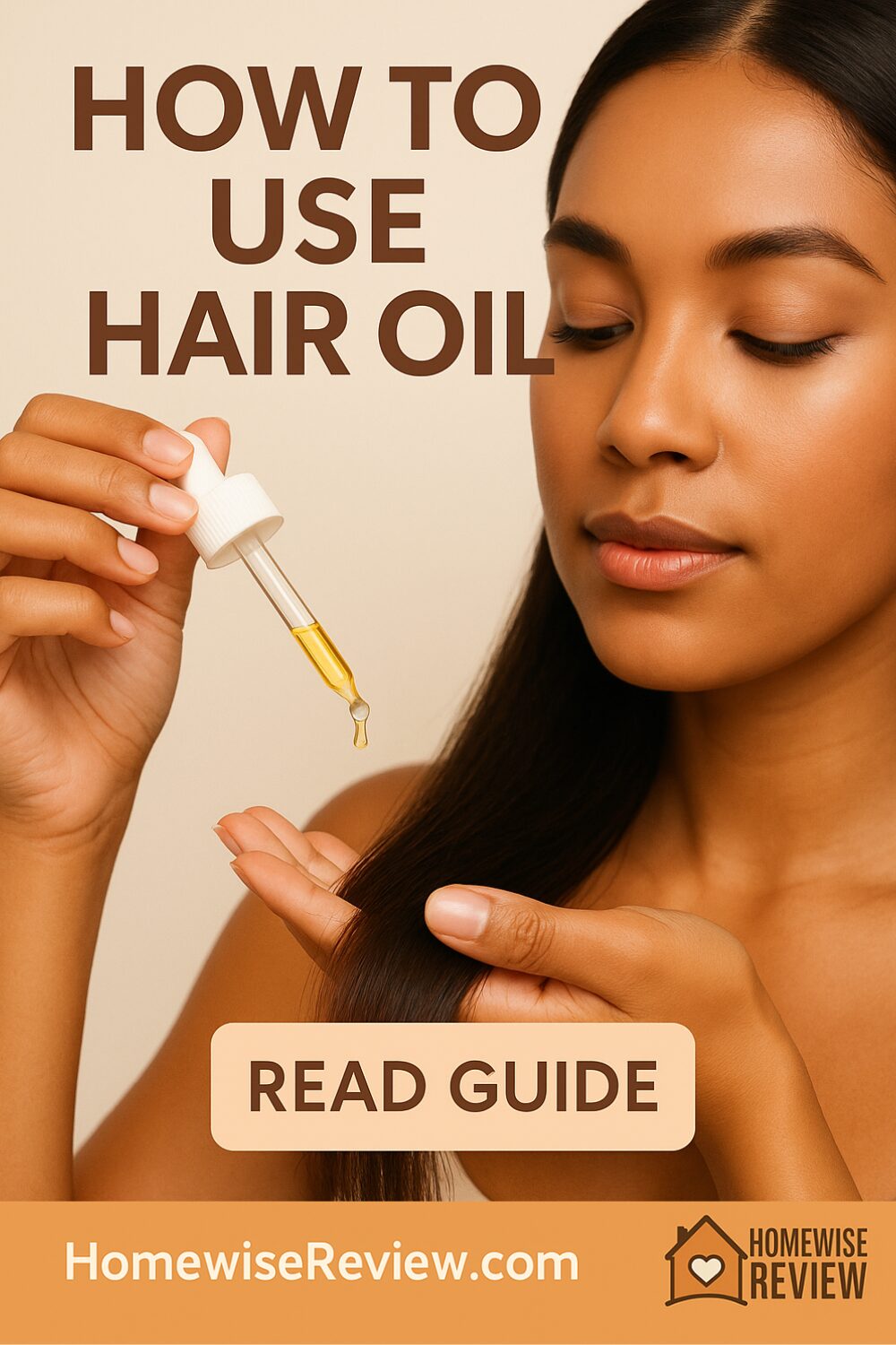 How to Use Hair Oil