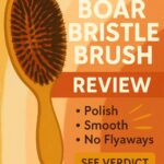 MISEL Professional Boar Bristle Hair Brush Review