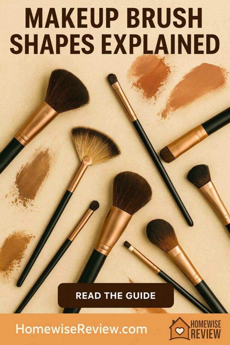 Makeup Brush Shapes Explained