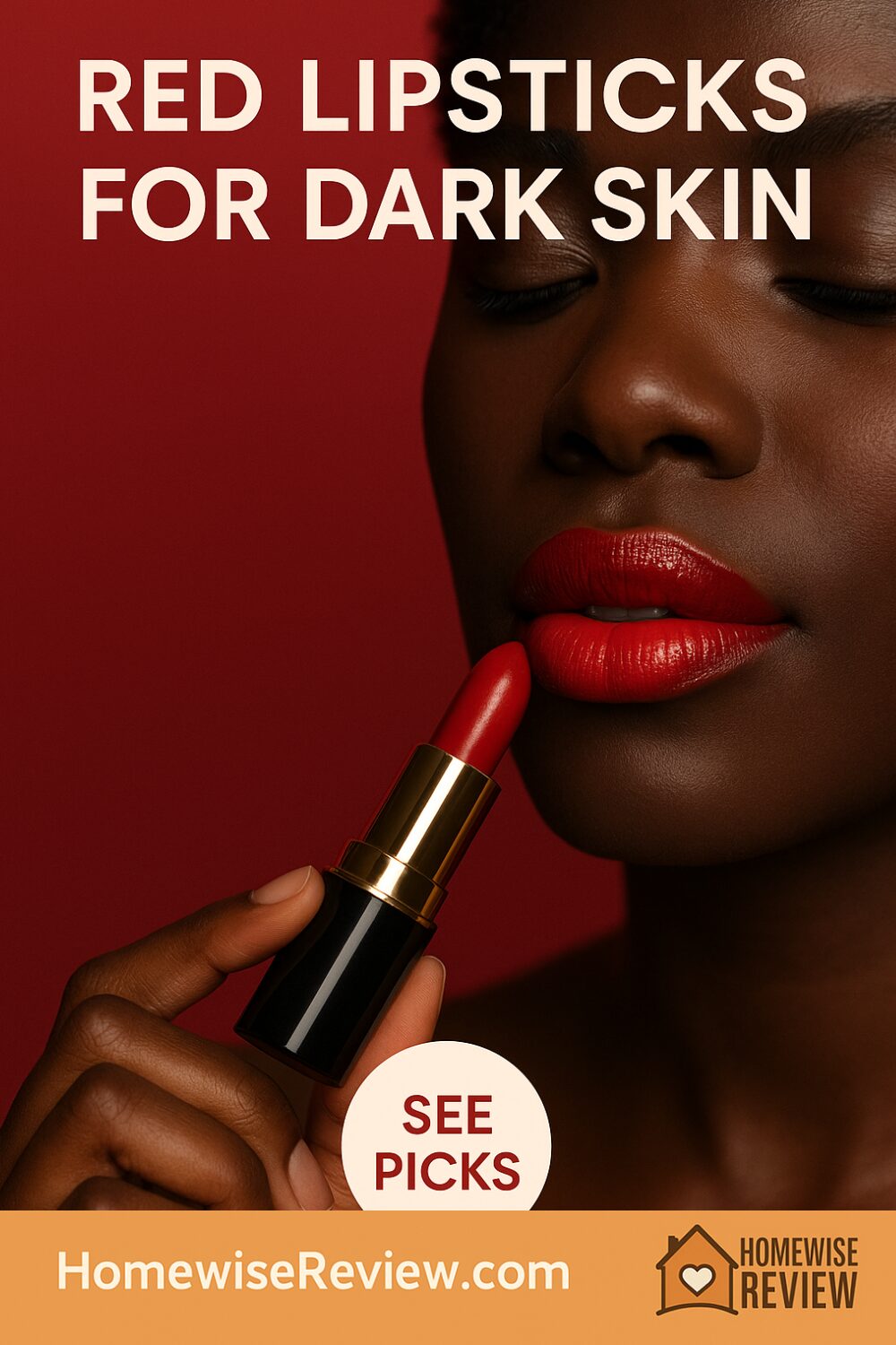 Red Lipsticks for Dark Skin