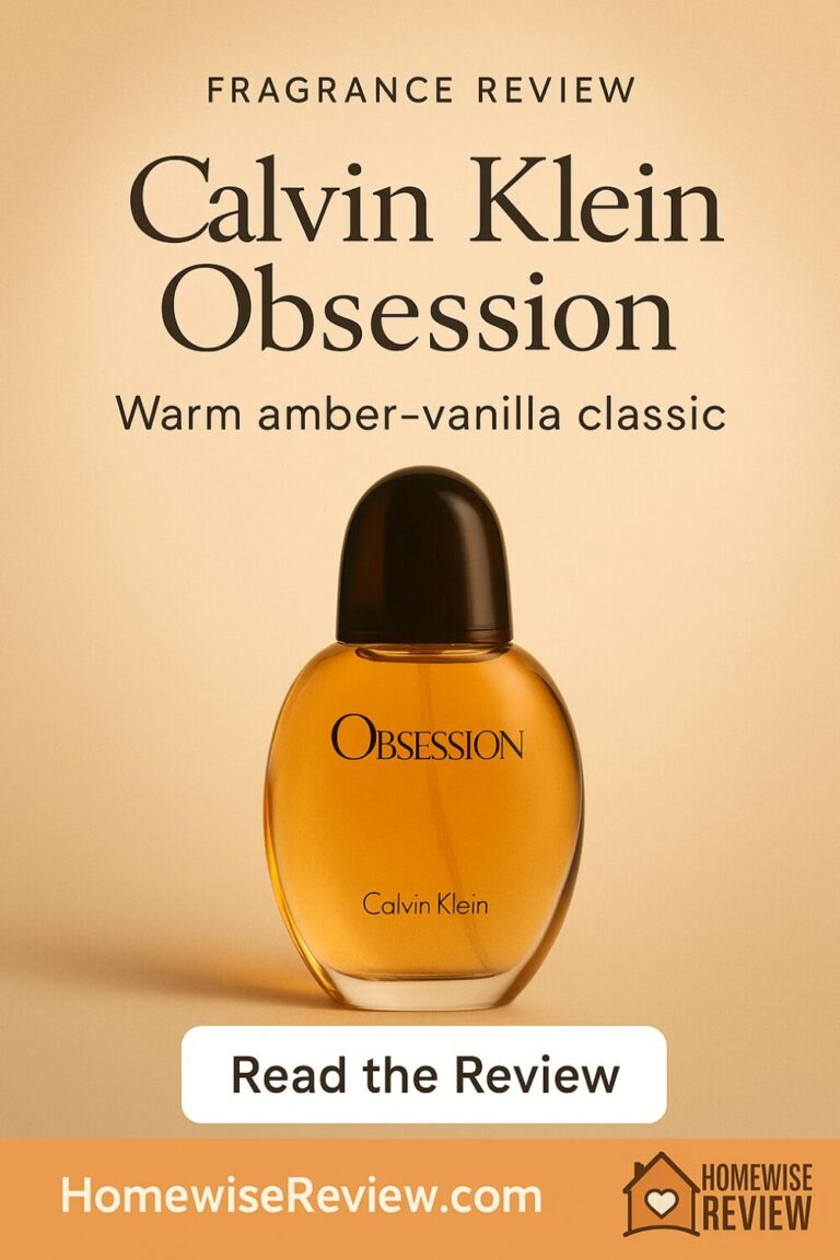 Calvin Klein Obsession for Women Eau de Parfum Review