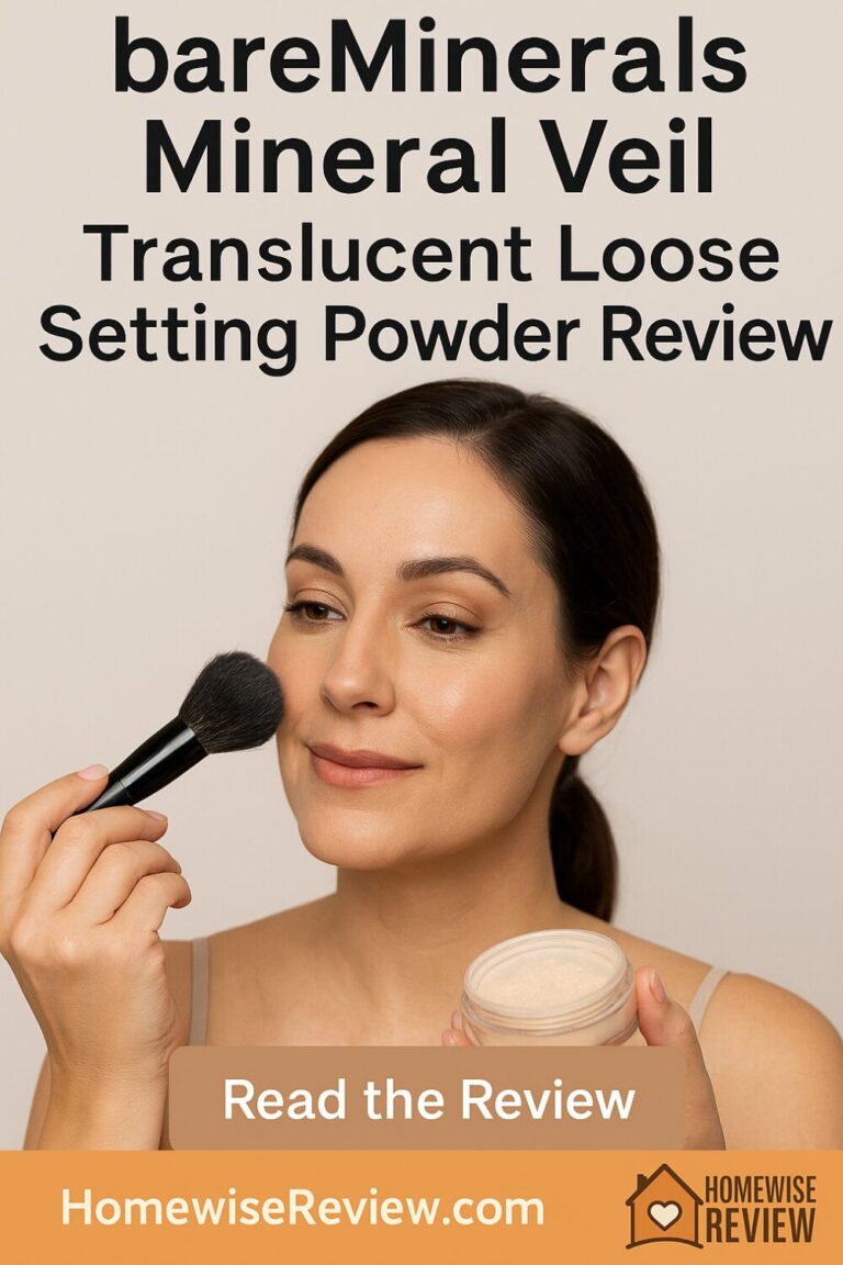 bareMinerals Mineral Veil Translucent Loose Setting Powder Review