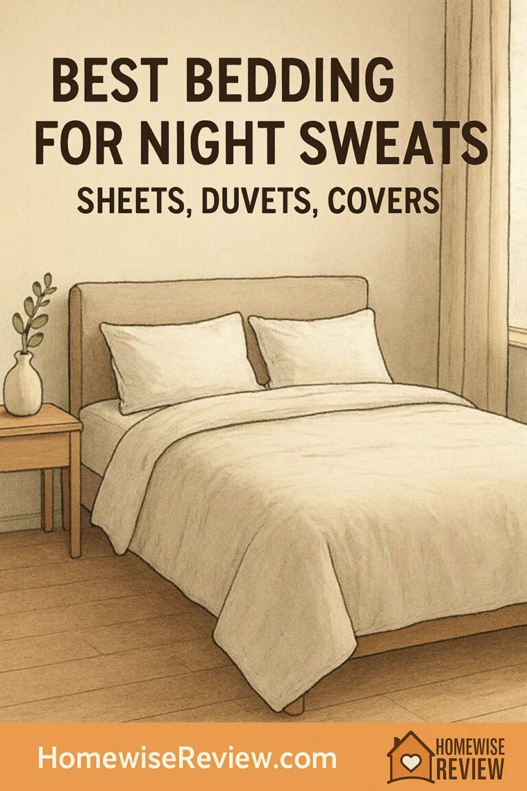 Best Bedding for Night Sweats (Sheets, Duvets, Covers)