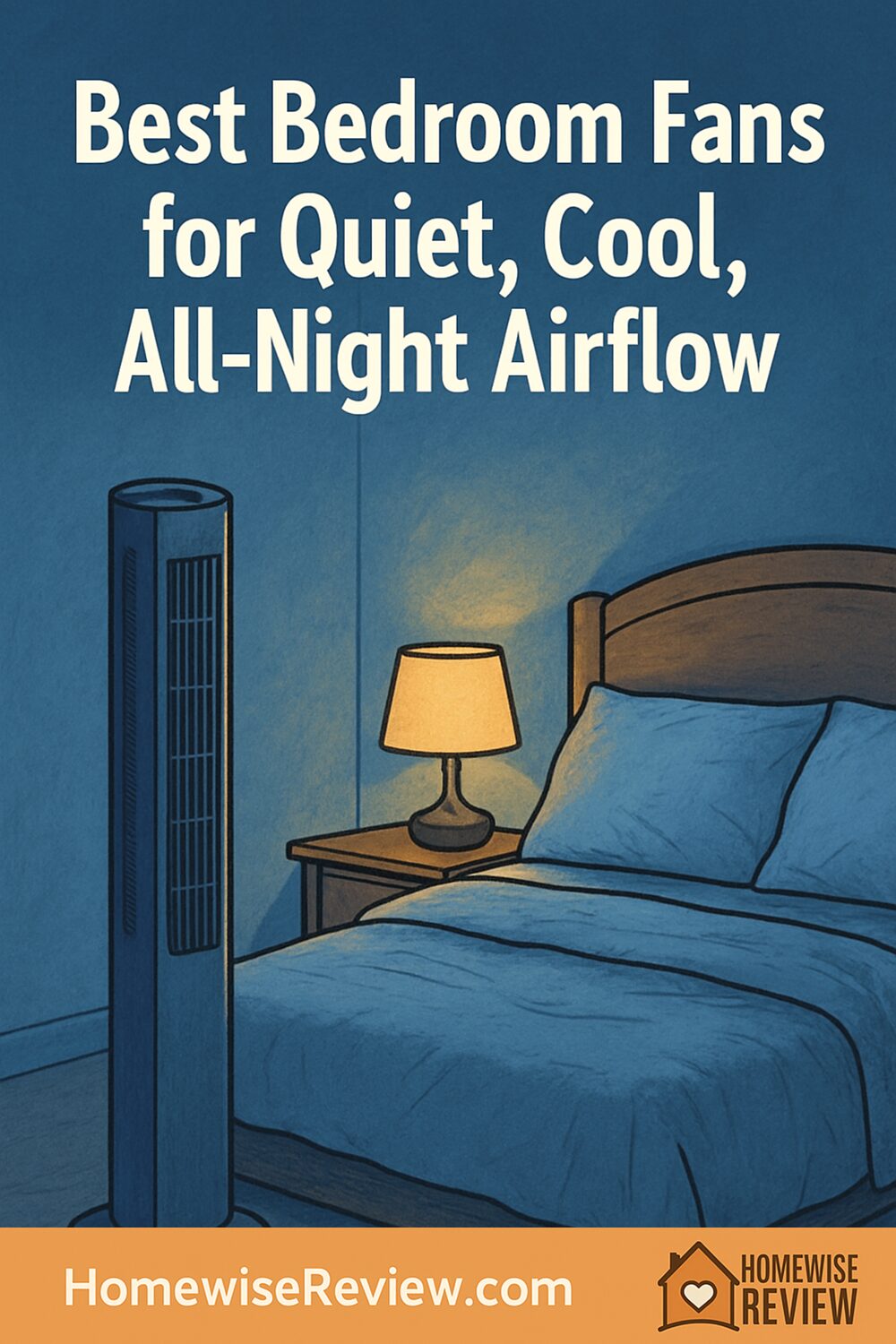 Best Bedroom Fans for Quiet, Cool, All-Night Airflow
