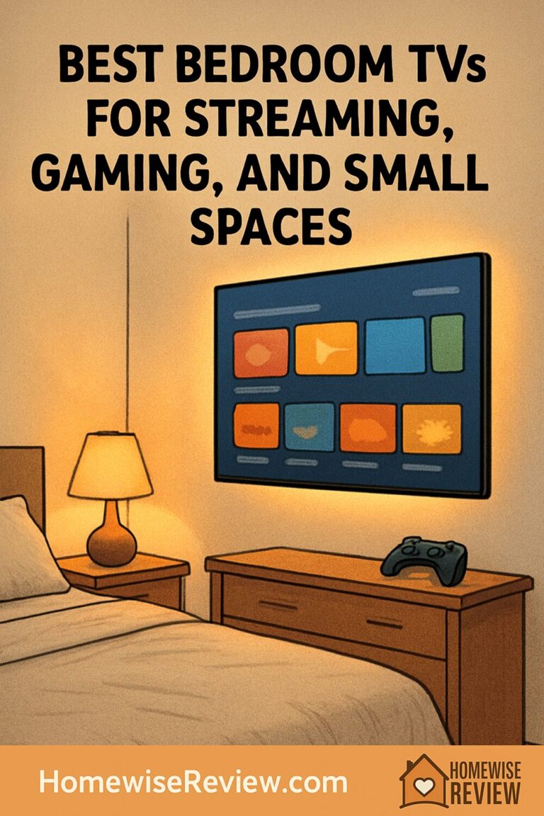 Best Bedroom TVs for Streaming, Gaming, and Small Spaces