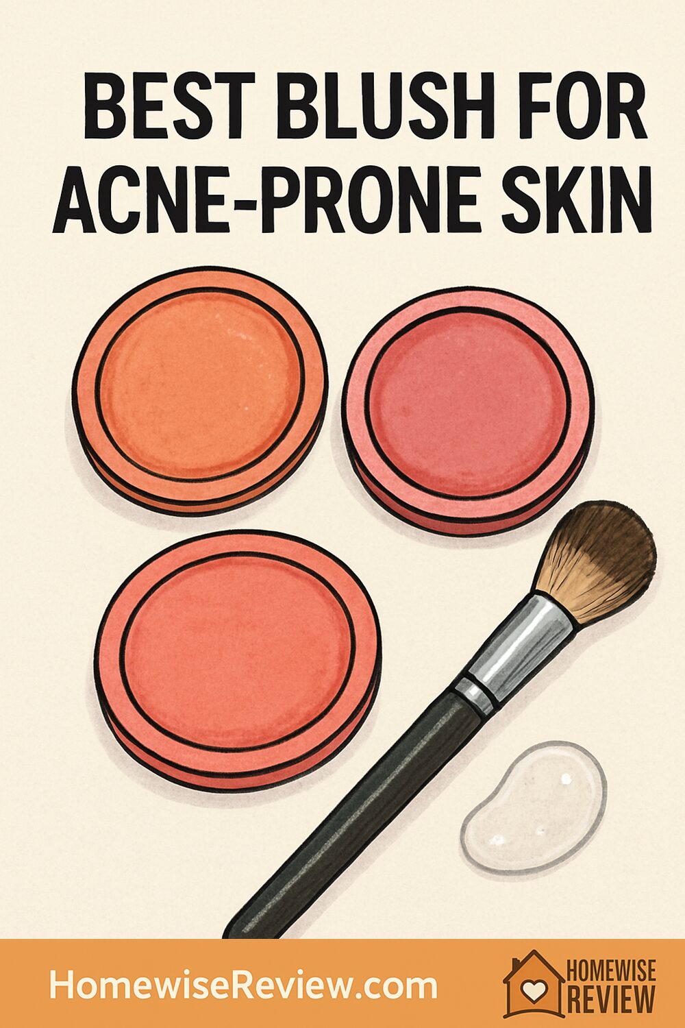 best blush for acne prone skin