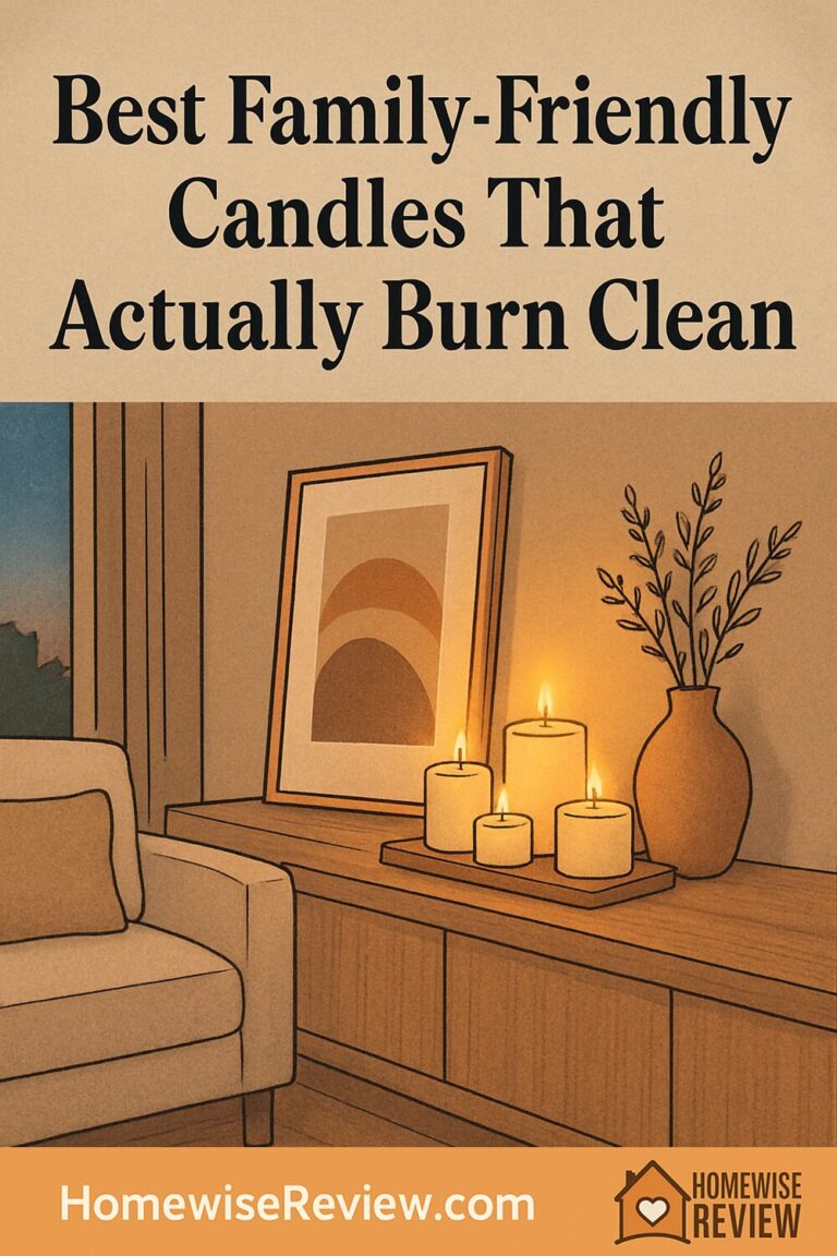 Best Family-Friendly Candles That Actually Burn Clean