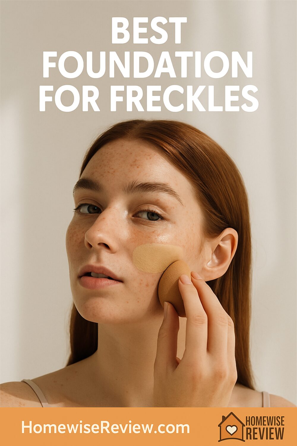 best foundation for freckles