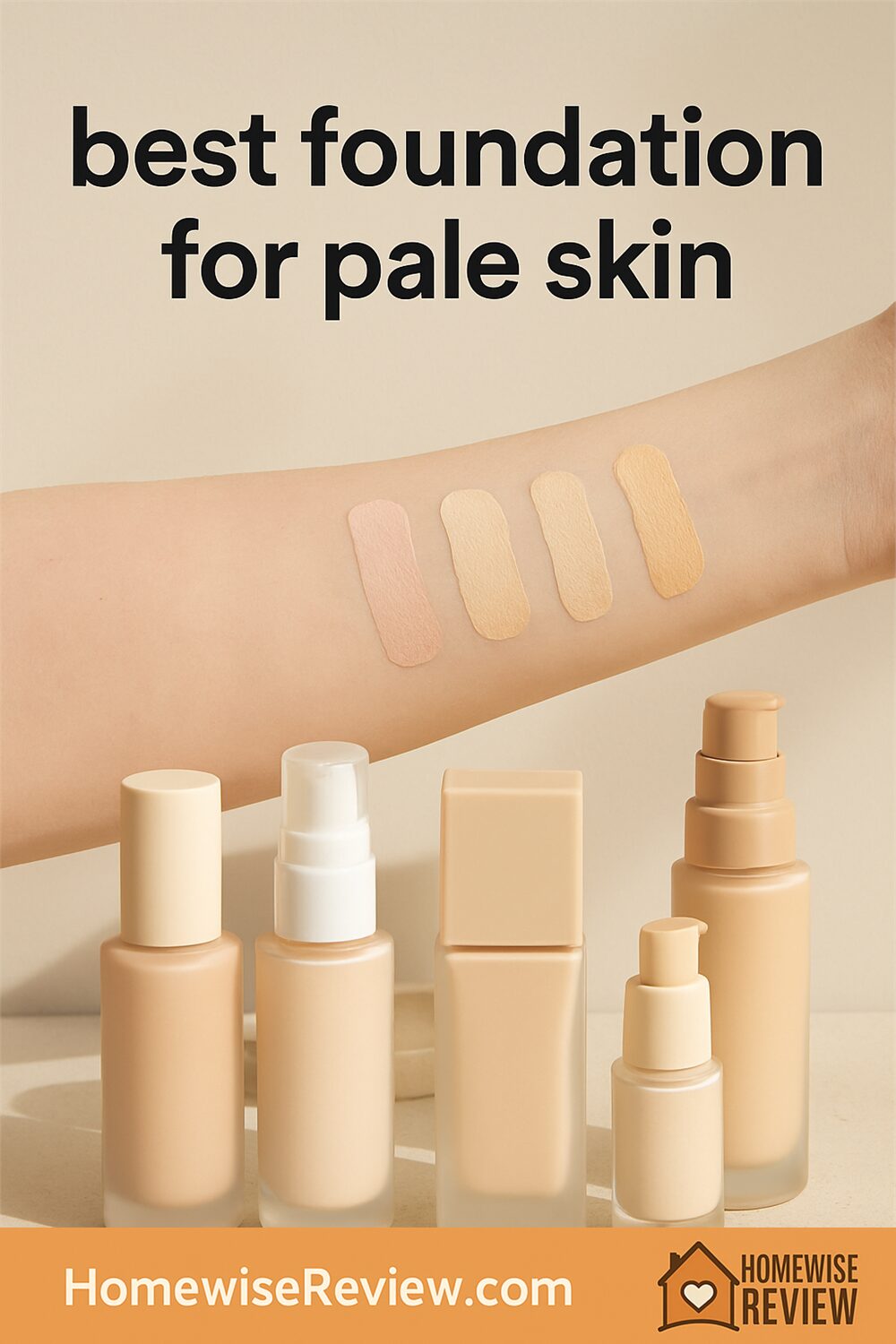 best foundation for pale skin