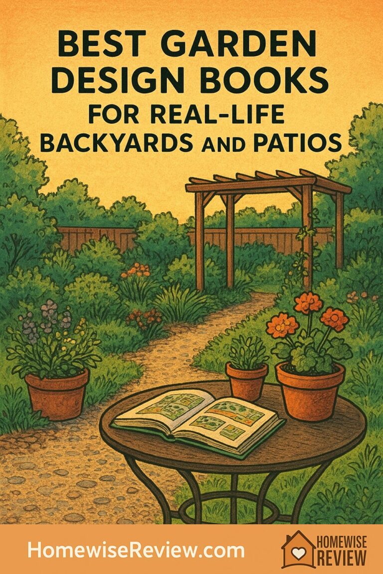 Best Garden Design Books for Real-Life Backyards and Patios