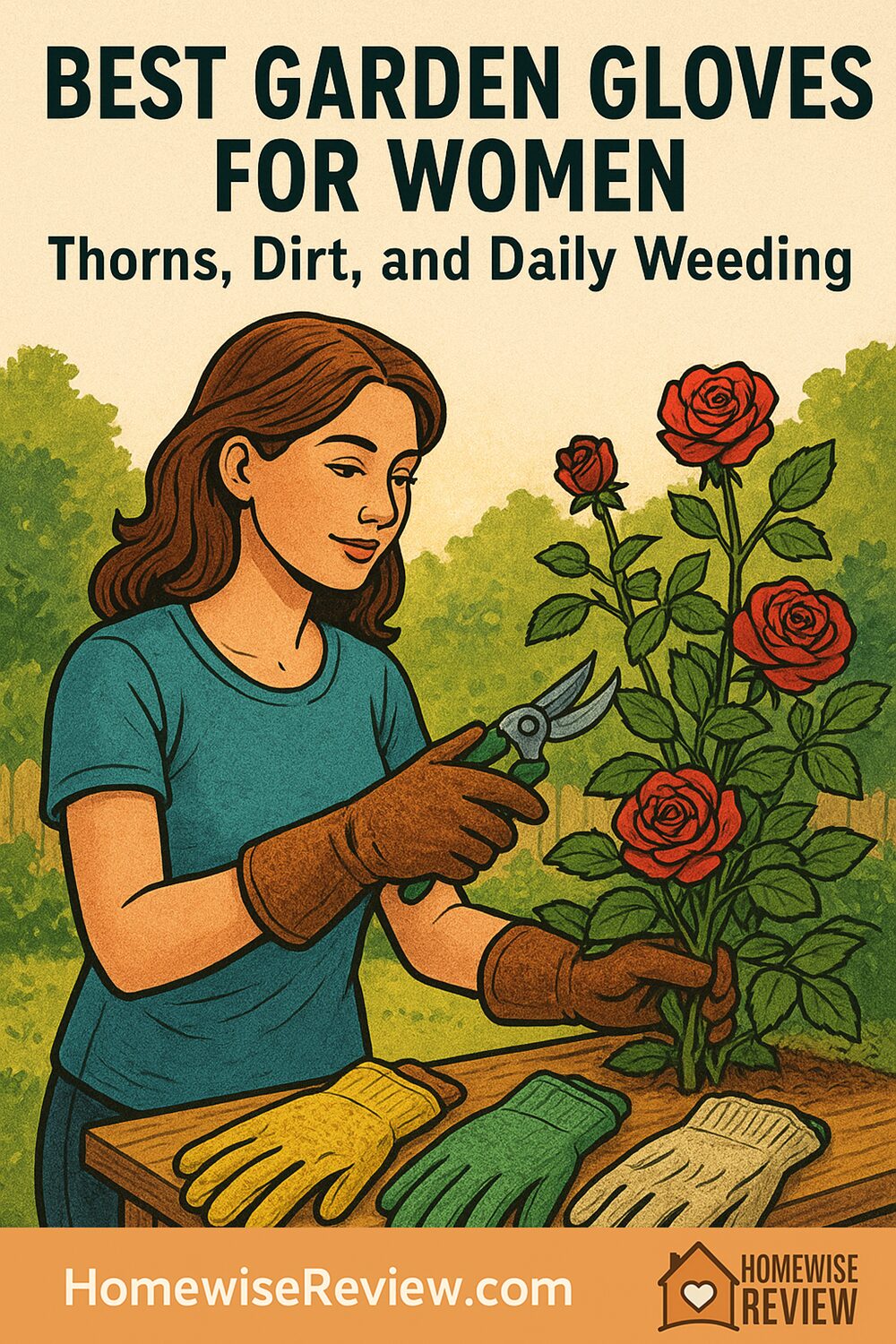 Best Garden Gloves for Women (Thorns, Dirt, and Daily Weeding)
