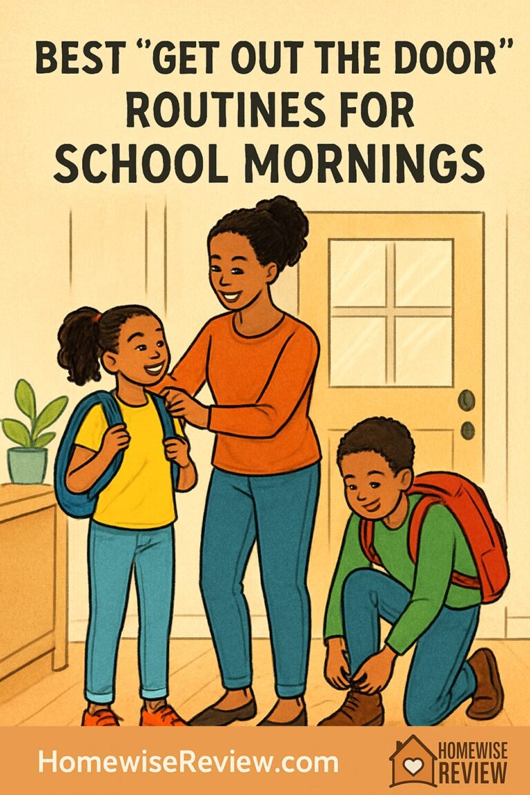 Best Get Out the Door Routines for School Mornings