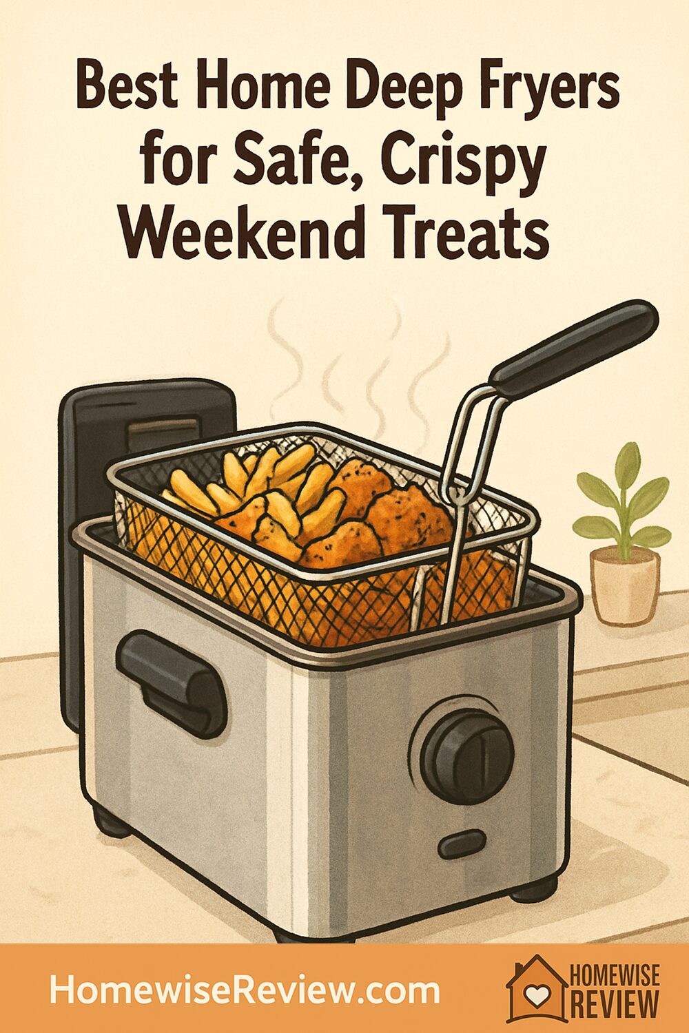 Best Home Deep Fryers for Safe, Crispy Weekend Treats