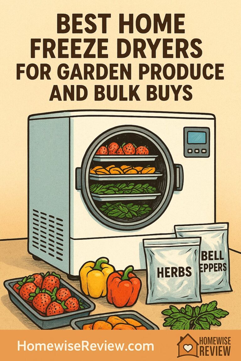 Best Home Freeze Dryers for Garden Produce and Bulk Buys