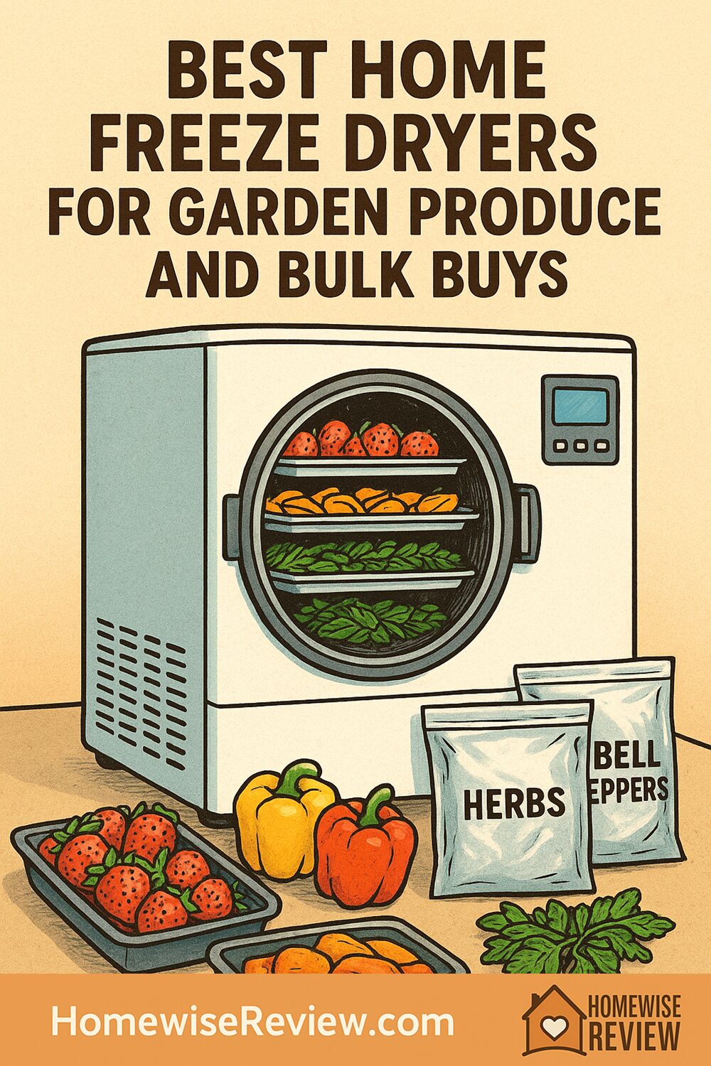 Best Home Freeze Dryers for Garden Produce and Bulk Buys