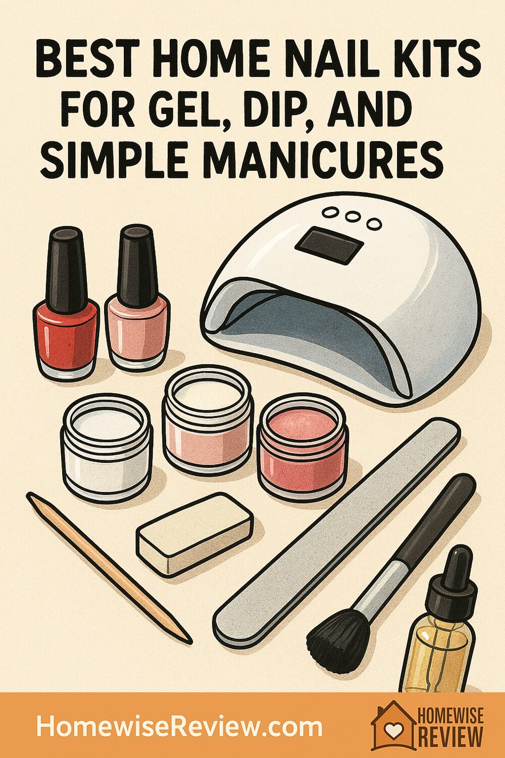 Best Home Nail Kits for Gel, Dip, and Simple Manicures