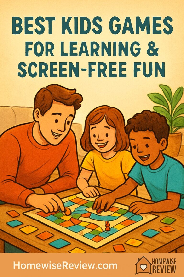 Best Kids Games for Learning and Screen-Free Fun
