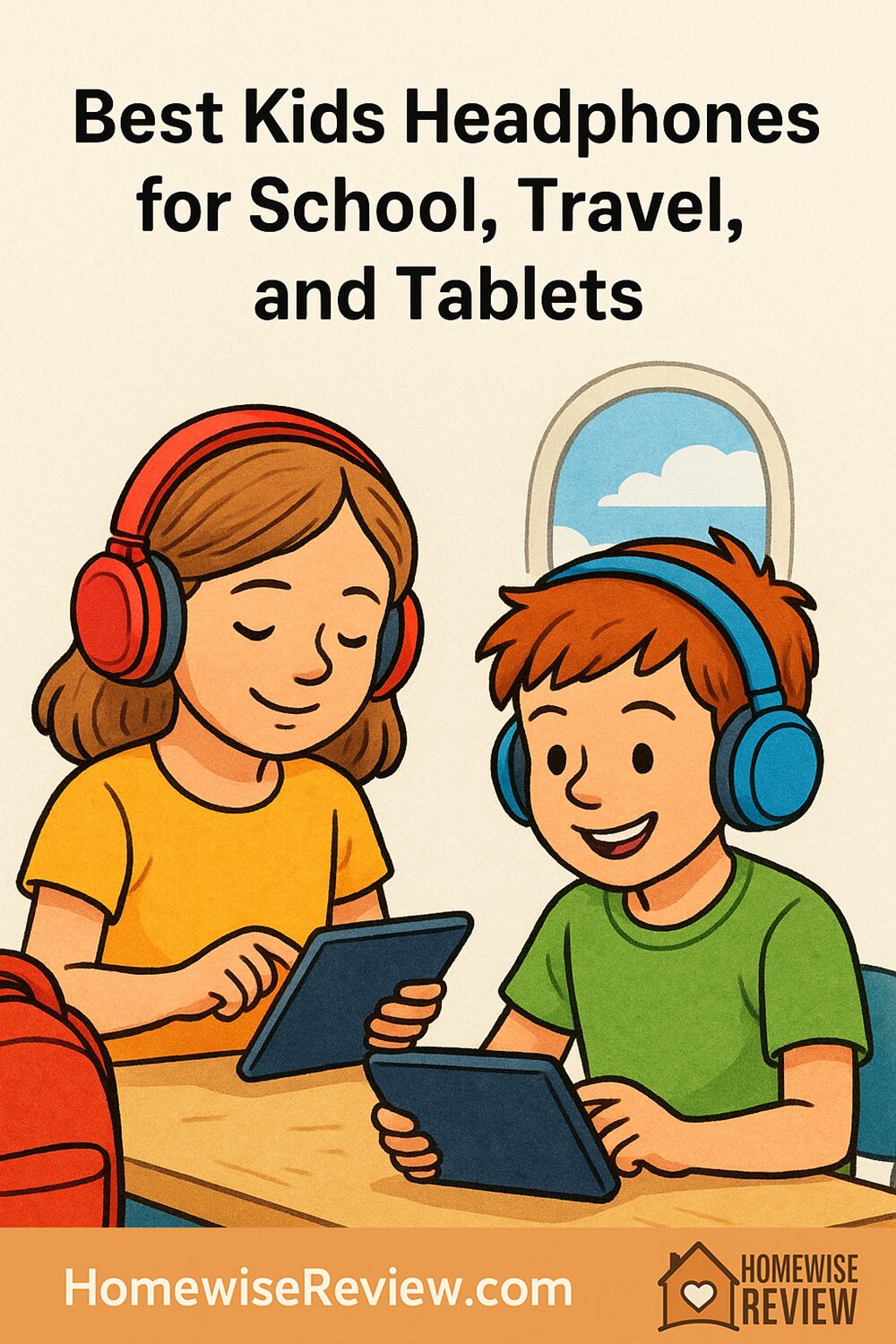 Best Kids Headphones for School, Travel, and Tablets