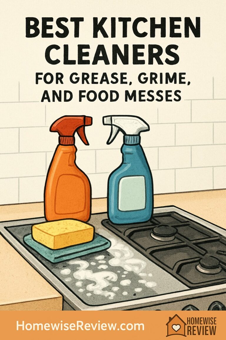 Best Kitchen Cleaners for Grease, Grime, and Food Messes