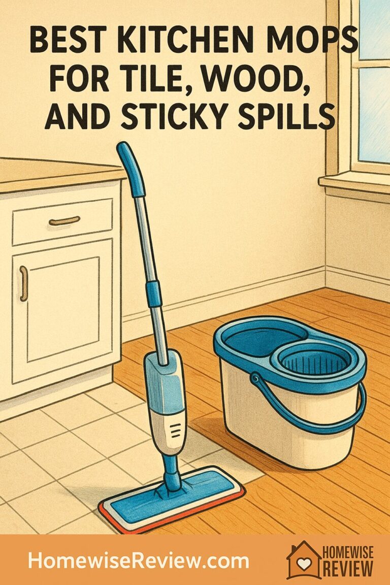 Best Kitchen Mops for Tile, Wood, and Sticky Spills
