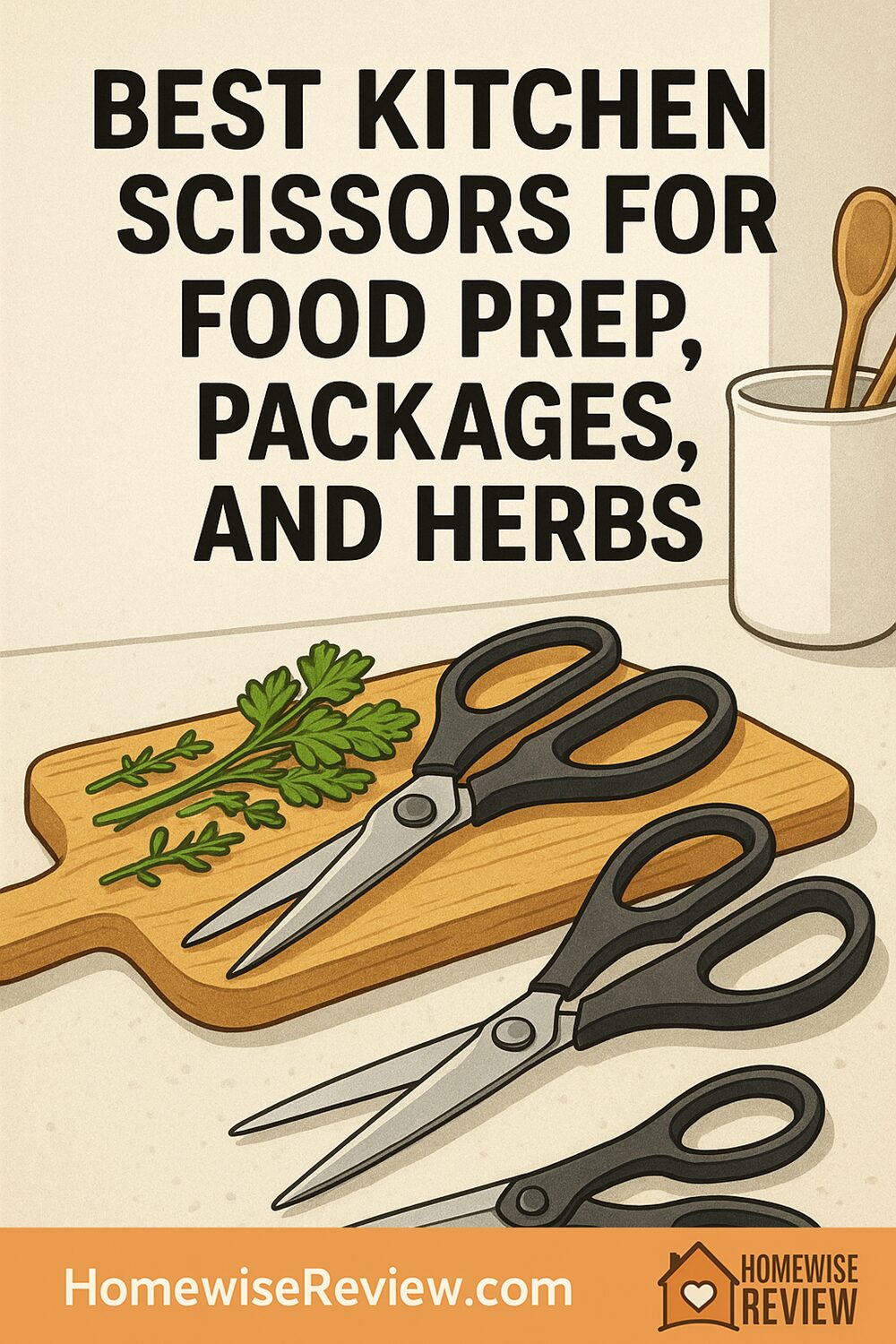Best Kitchen Scissors for Food Prep, Packages, and Herbs