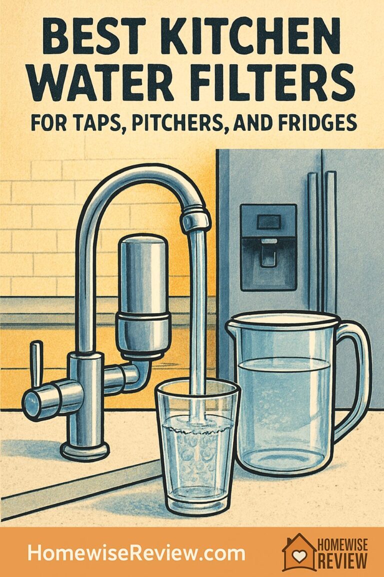 Best Kitchen Water Filters for Taps, Pitchers, and Fridges