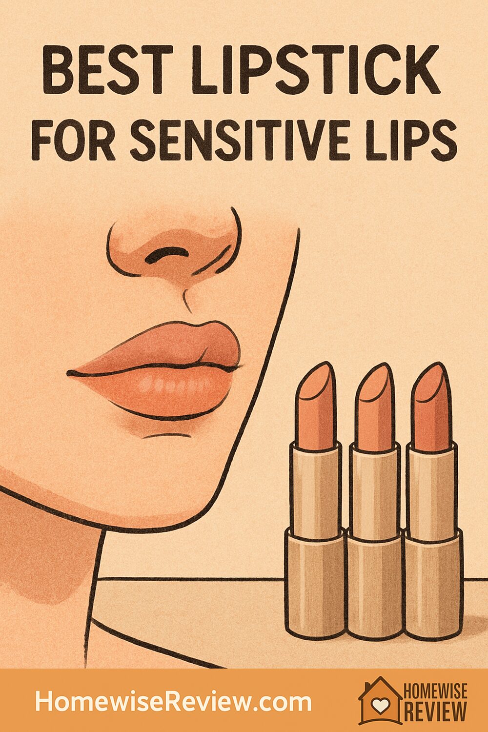 best lipstick for sensitive lips