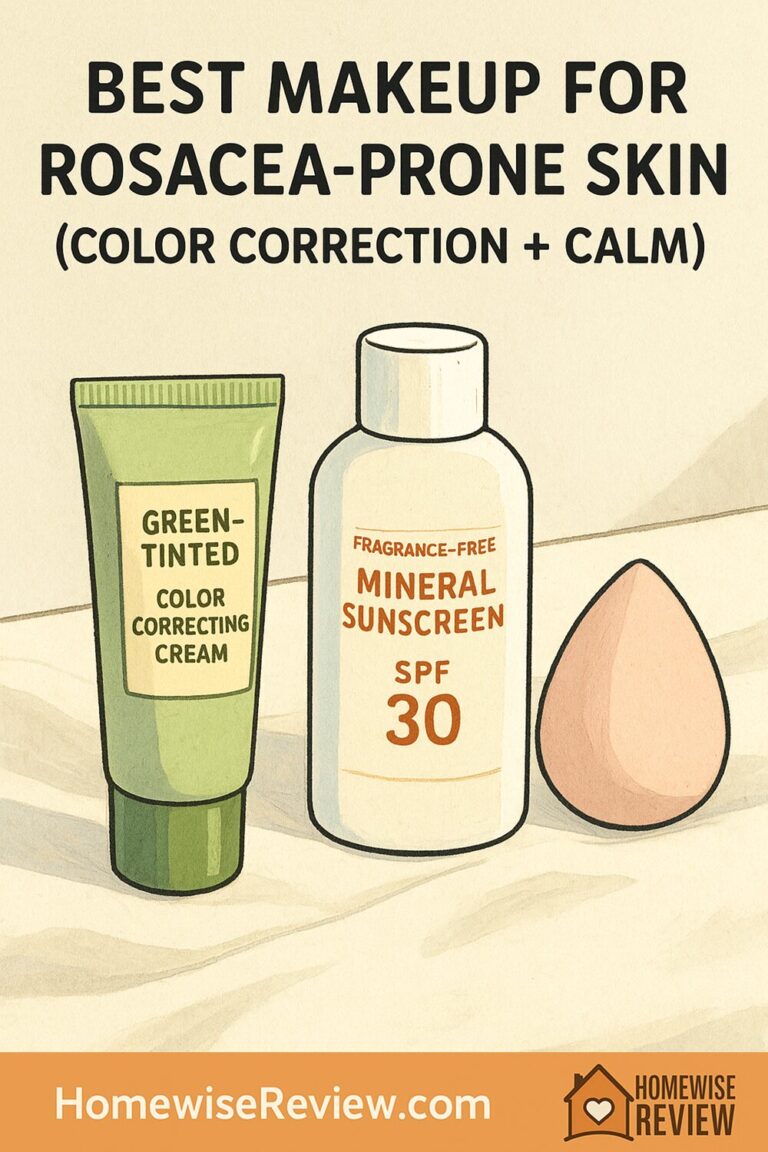 Best Makeup for Rosacea-Prone Skin (Color Correction + Calm)