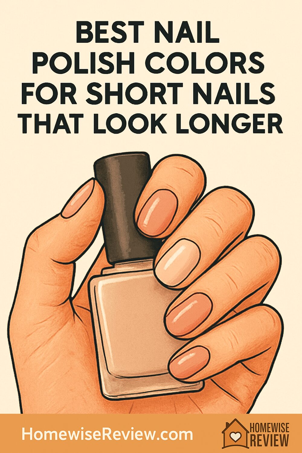 Best Nail Polish Colors for Short Nails That Look Longer