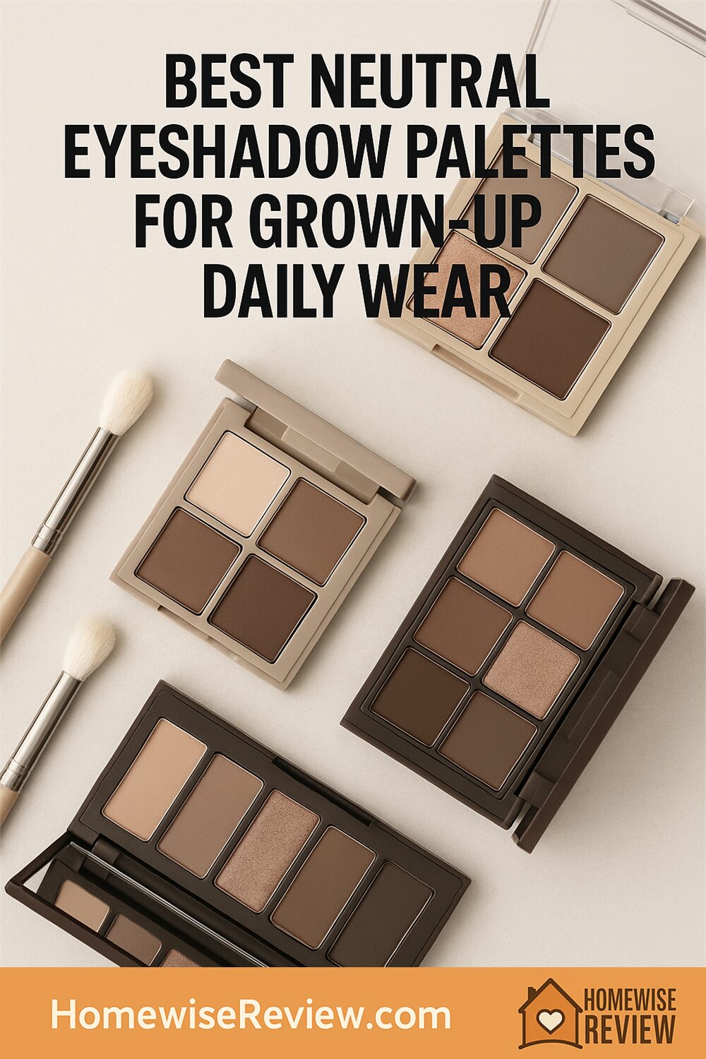Best Neutral Eyeshadow Palettes for Grown-Up Daily Wear