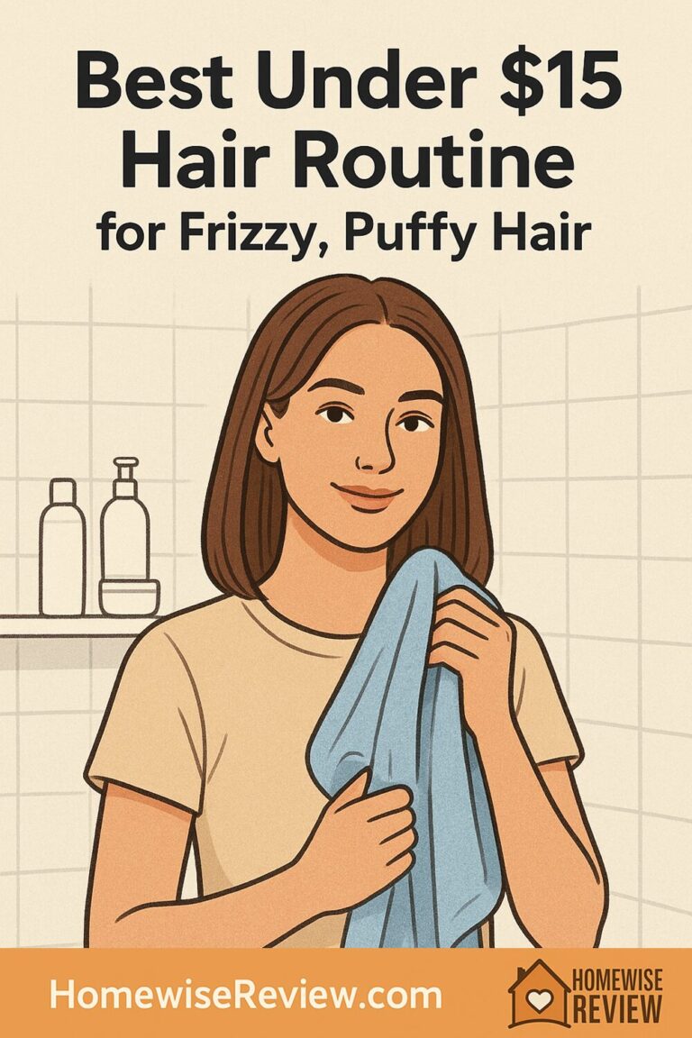 Best “Under $15” Hair Routine for Frizzy, Puffy Hair