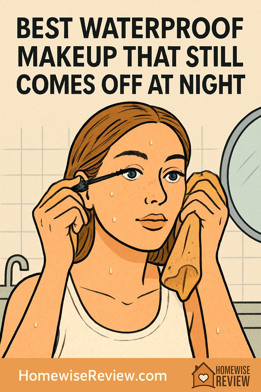 Best Waterproof Makeup That Still Comes Off at Night