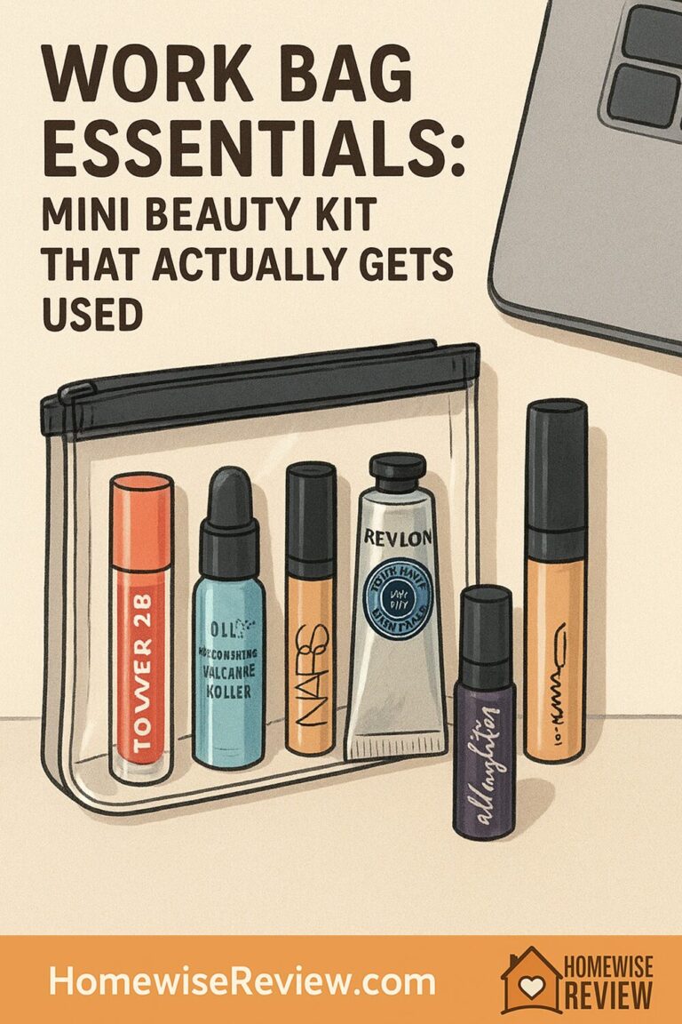 Best Work Bag Essentials: Mini Beauty Kit That Actually Gets Used