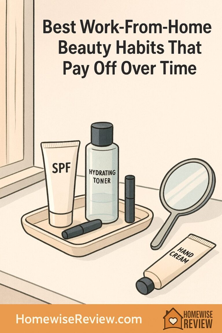 Best Work-From-Home Beauty Habits That Pay Off Over Time