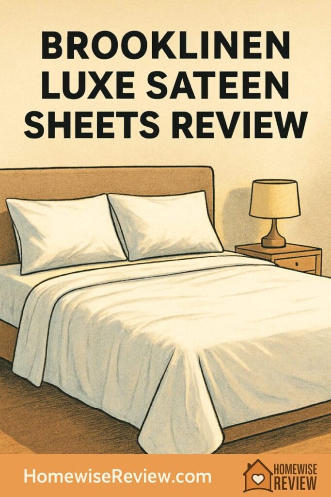 Brooklinen Luxe Sateen Sheets Review