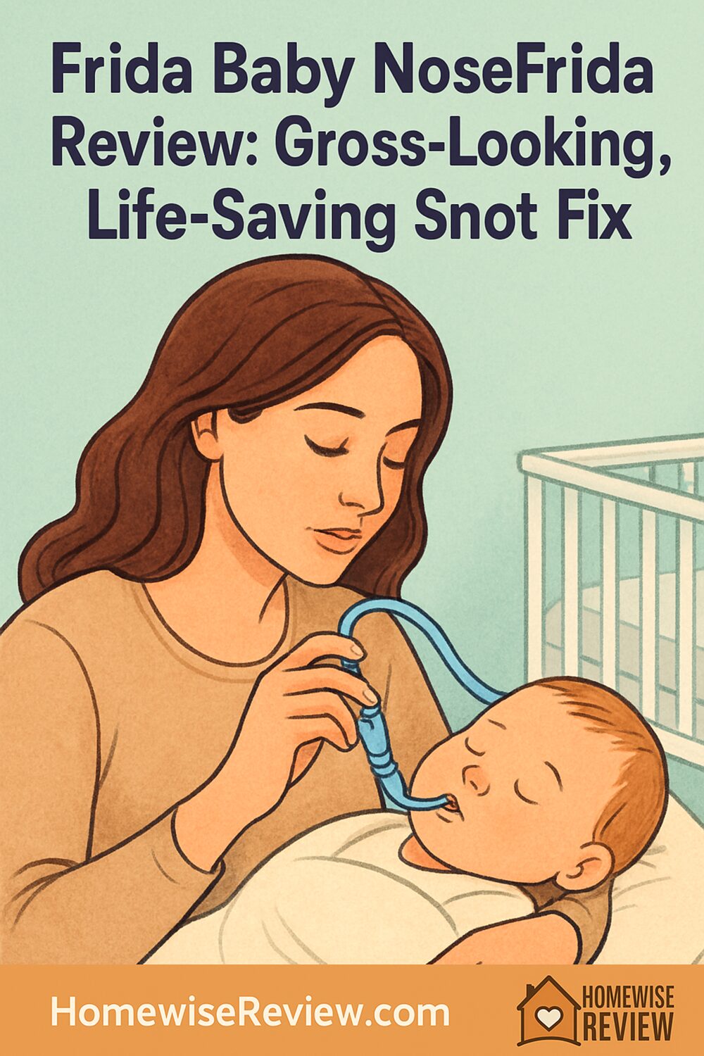 Frida Baby NoseFrida Review: Gross-Looking, Life-Saving Snot Fix