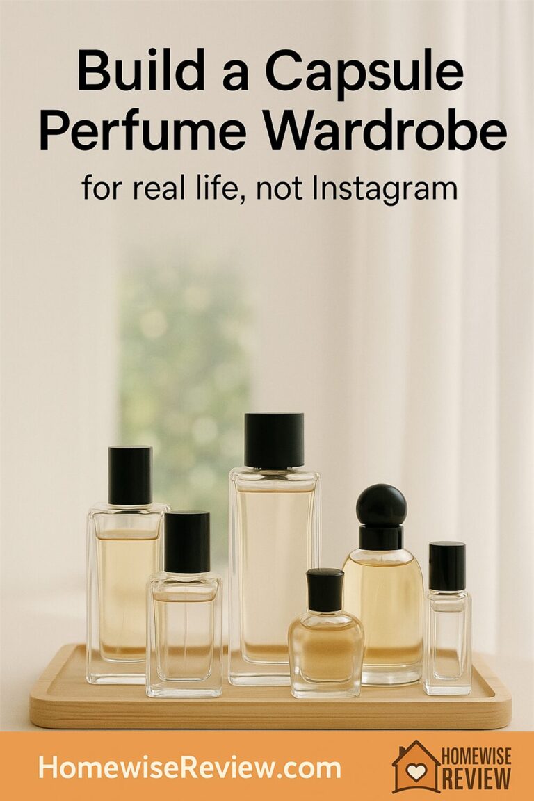 How to Build a Capsule Perfume Wardrobe for Real Life (Not Just Instagram)