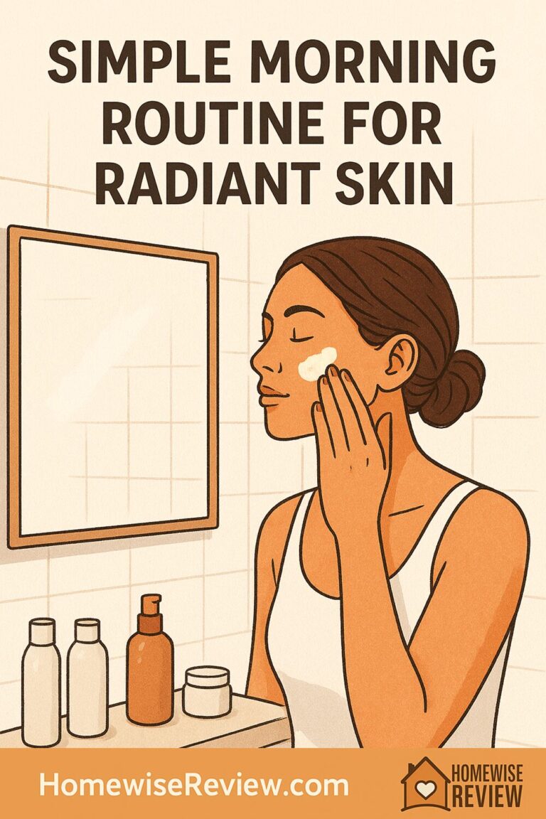 How to Build a Simple Morning Routine for Radiant Skin