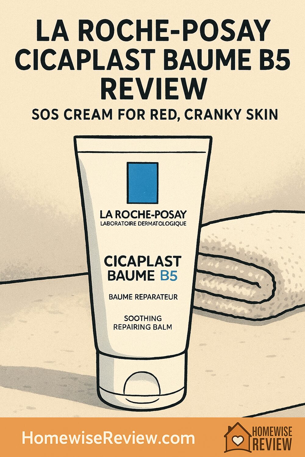 La Roche-Posay Cicaplast Baume B5 Review: SOS Cream for Red, Cranky Skin