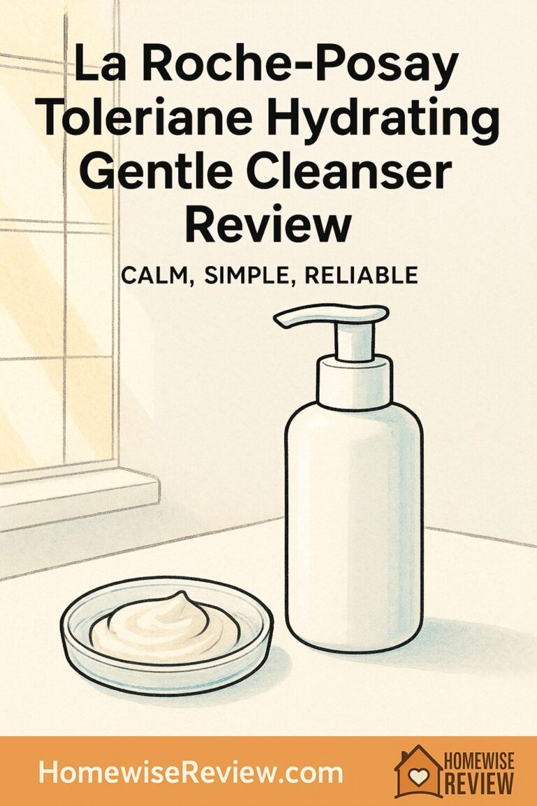 La Roche-Posay Toleriane Hydrating Gentle Cleanser Review: Calm, Simple, Reliable